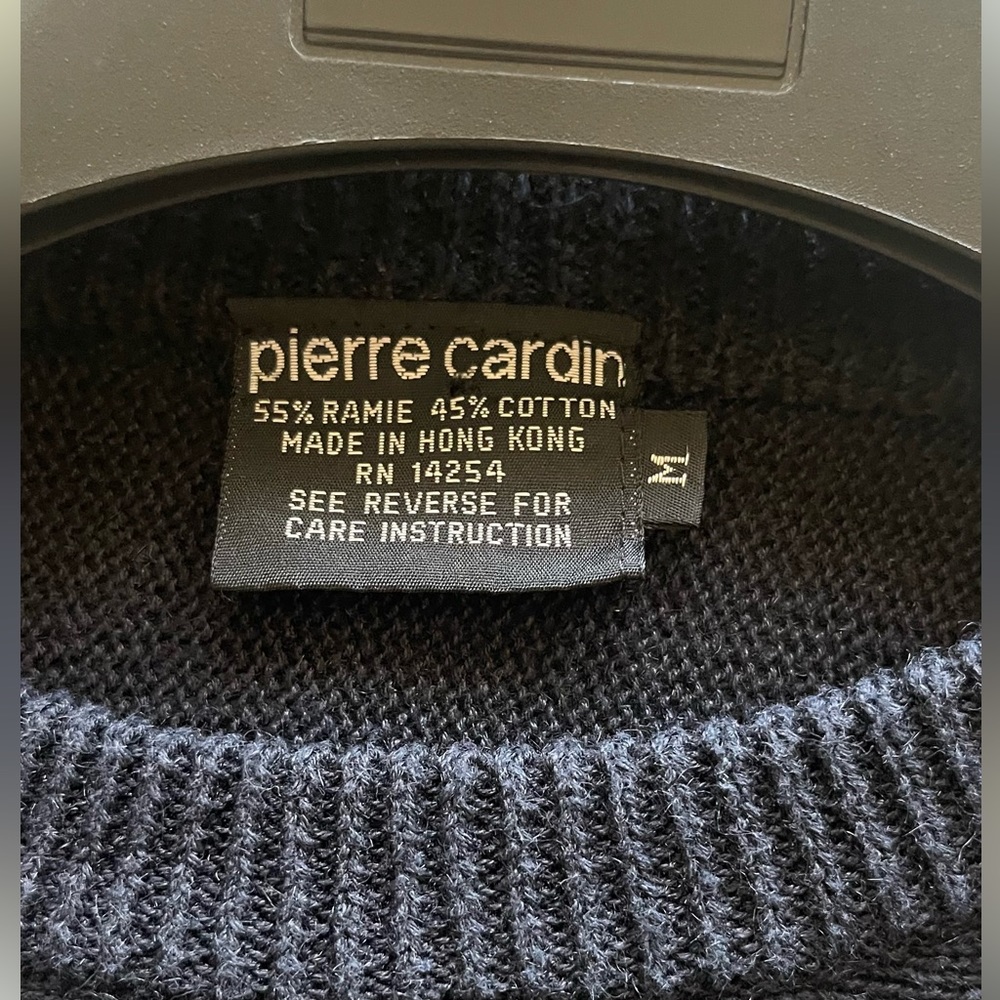 Vintage Pierre Cardin embroidered sweater size M - Picture 4 of 6
